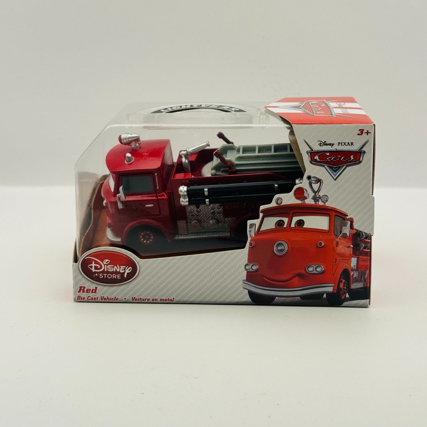 Disney Pixar Cars - RED FIRETRUCK Disney Store - 1:43 Diecast