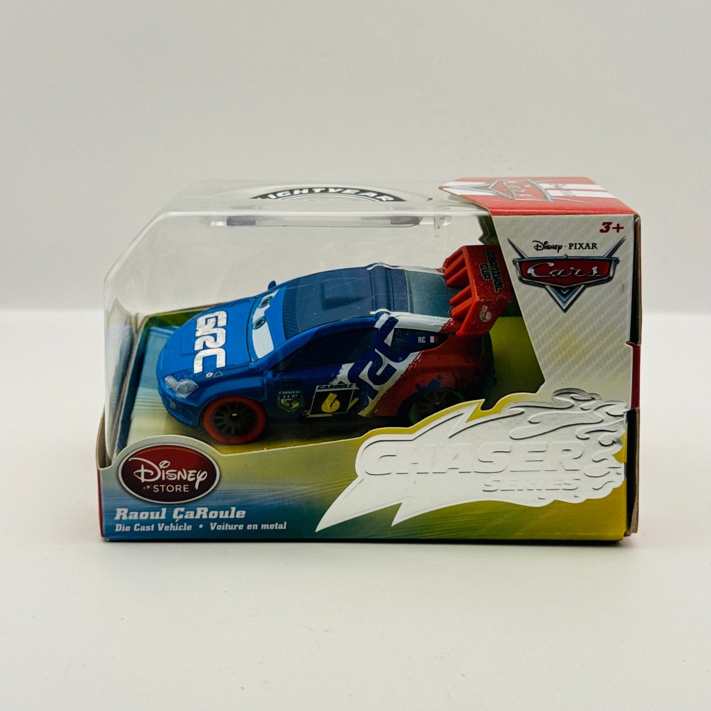Disney Pixar Cars - CARNIVAL CUP RAOUL CAROULE Disney Store - 1:43 Diecast