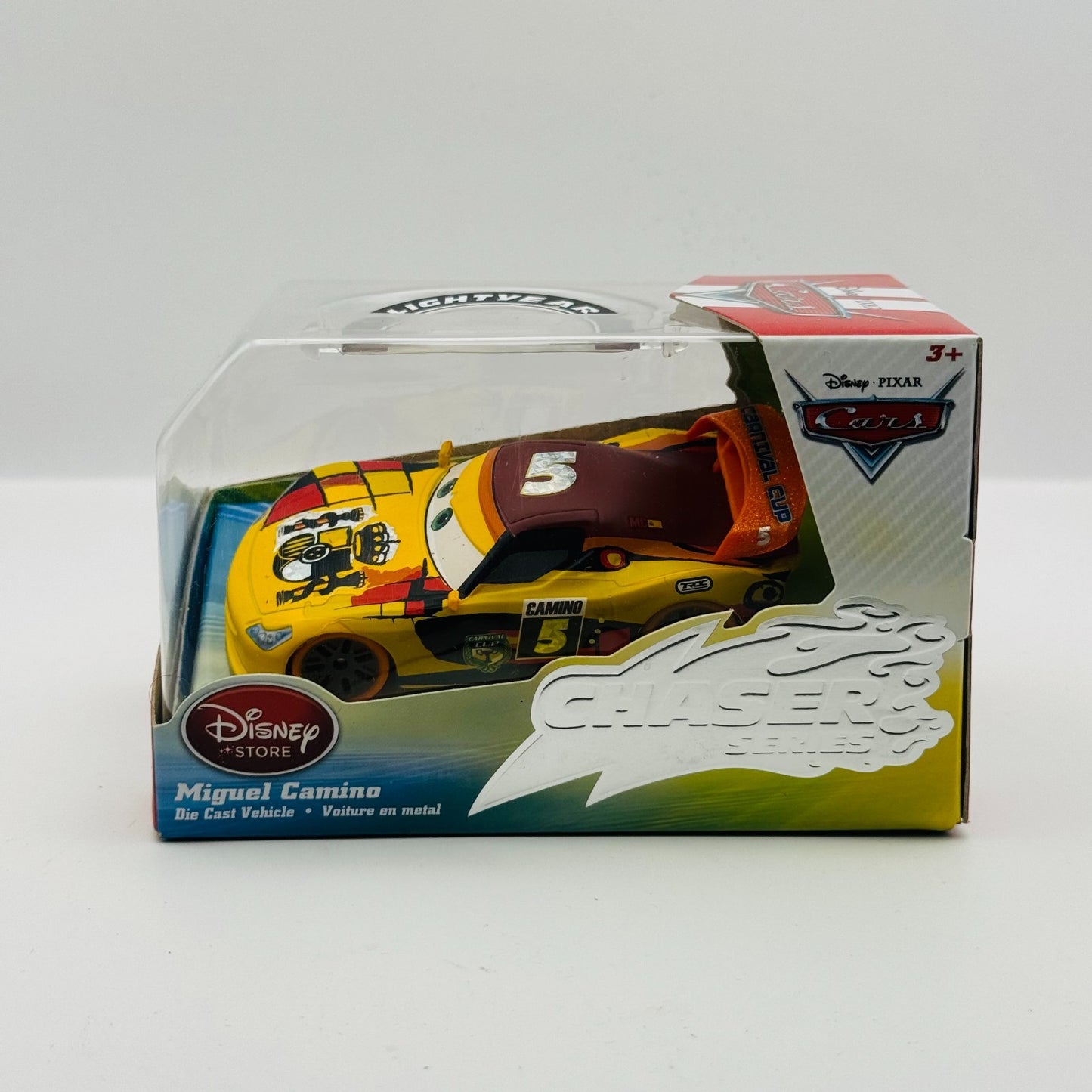 Disney Pixar Cars - CARNIVAL CUP MIGUEL CAMINO Disney Store - 1:43 Diecast