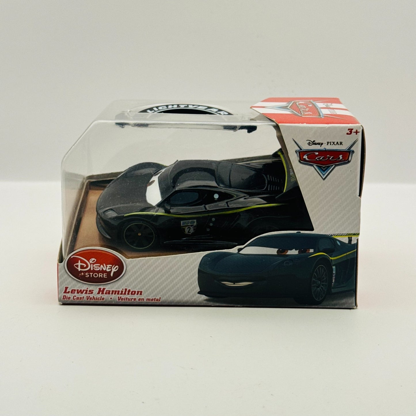 Disney Pixar Cars - LEWIS HAMILTON WGP Disney Store - 1:43 Diecast