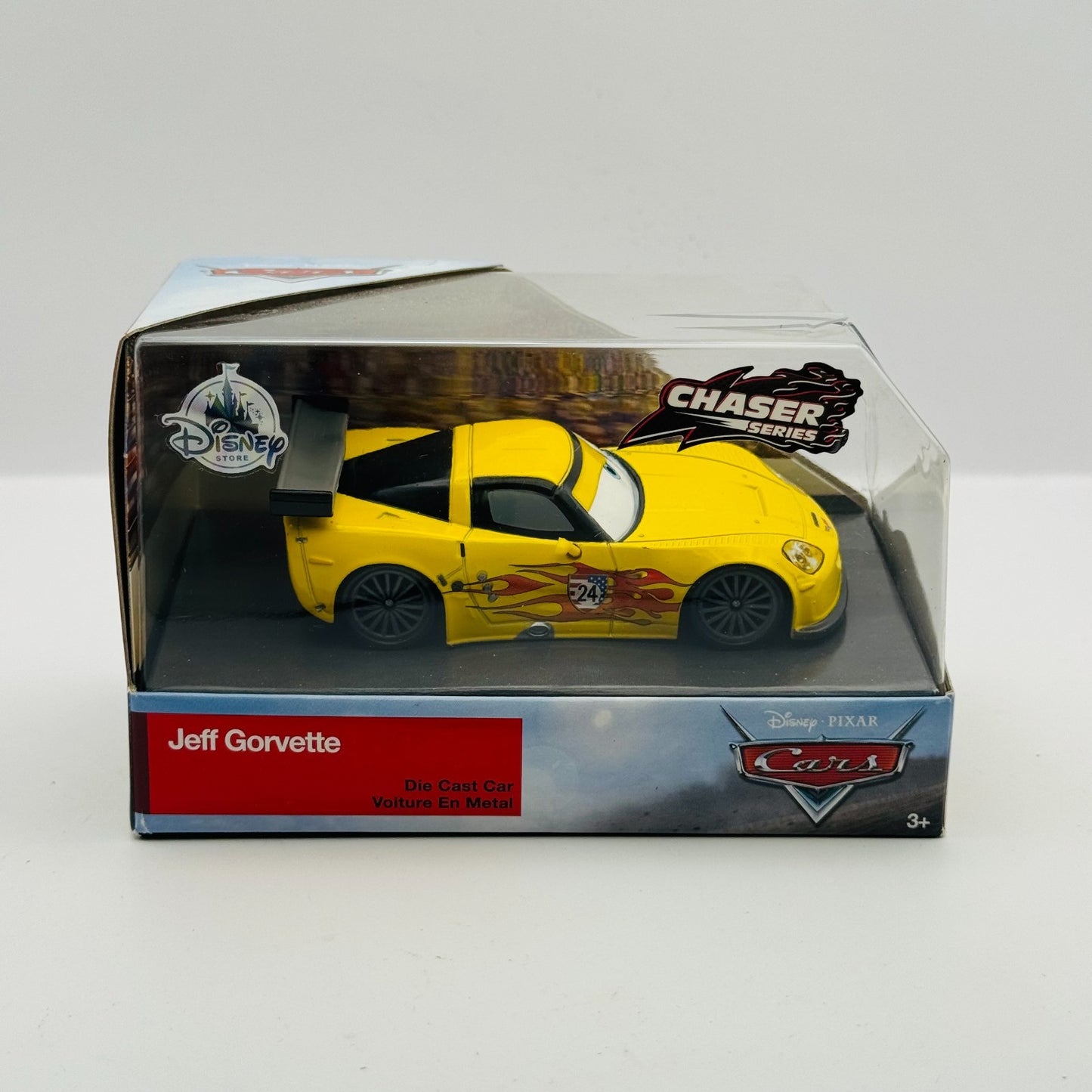 Disney Pixar Cars - CARS 3 JEFF GORVETTE *CHASER* Disney Store - 1:43 Diecast