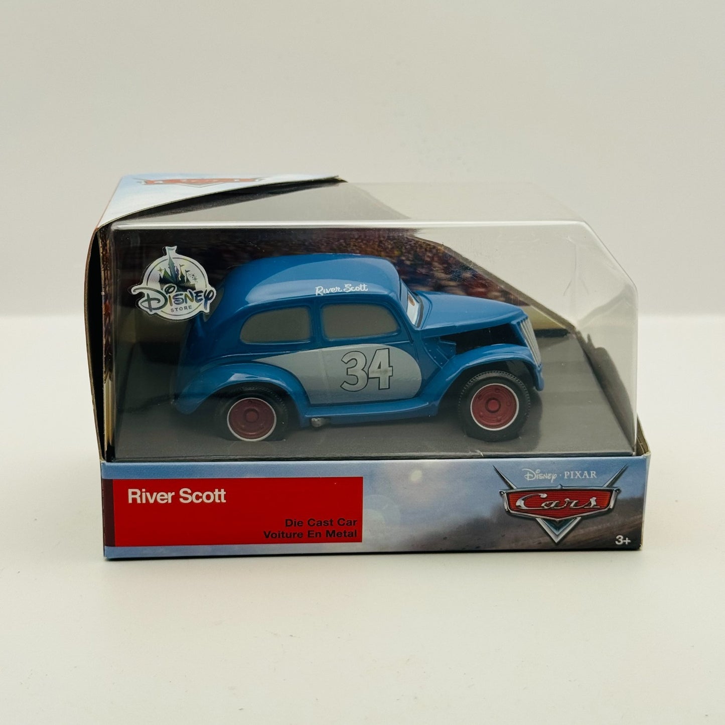 Disney Pixar Cars - HEYDAY RIVER SCOTT Disney Store - 1:43 Diecast
