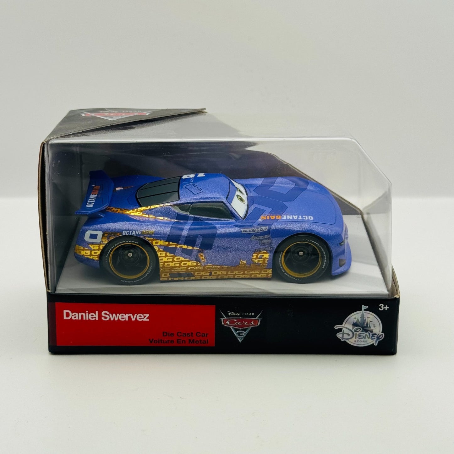 Disney Pixar Cars - DANNY SWERVEZ Disney Store - 1:43 Diecast