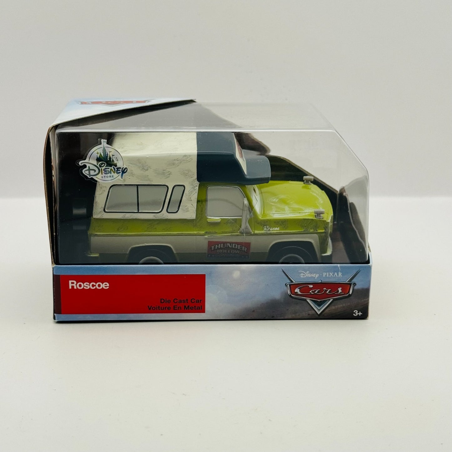 Disney Pixar Cars - ROSCOE THUNDER HOLLOW Disney Store - 1:43 Diecast