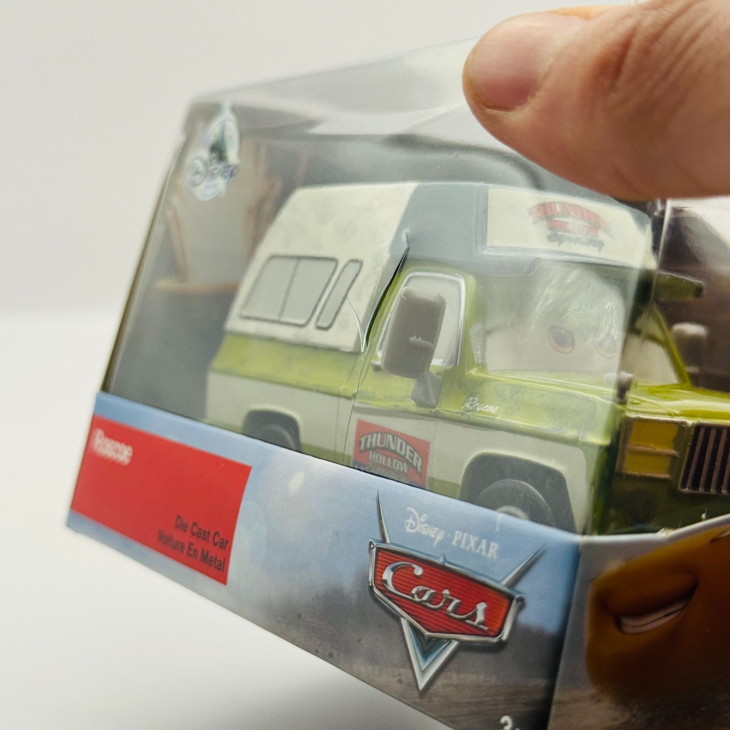 Disney Pixar Cars - ROSCOE THUNDER HOLLOW Disney Store - 1:43 Diecast
