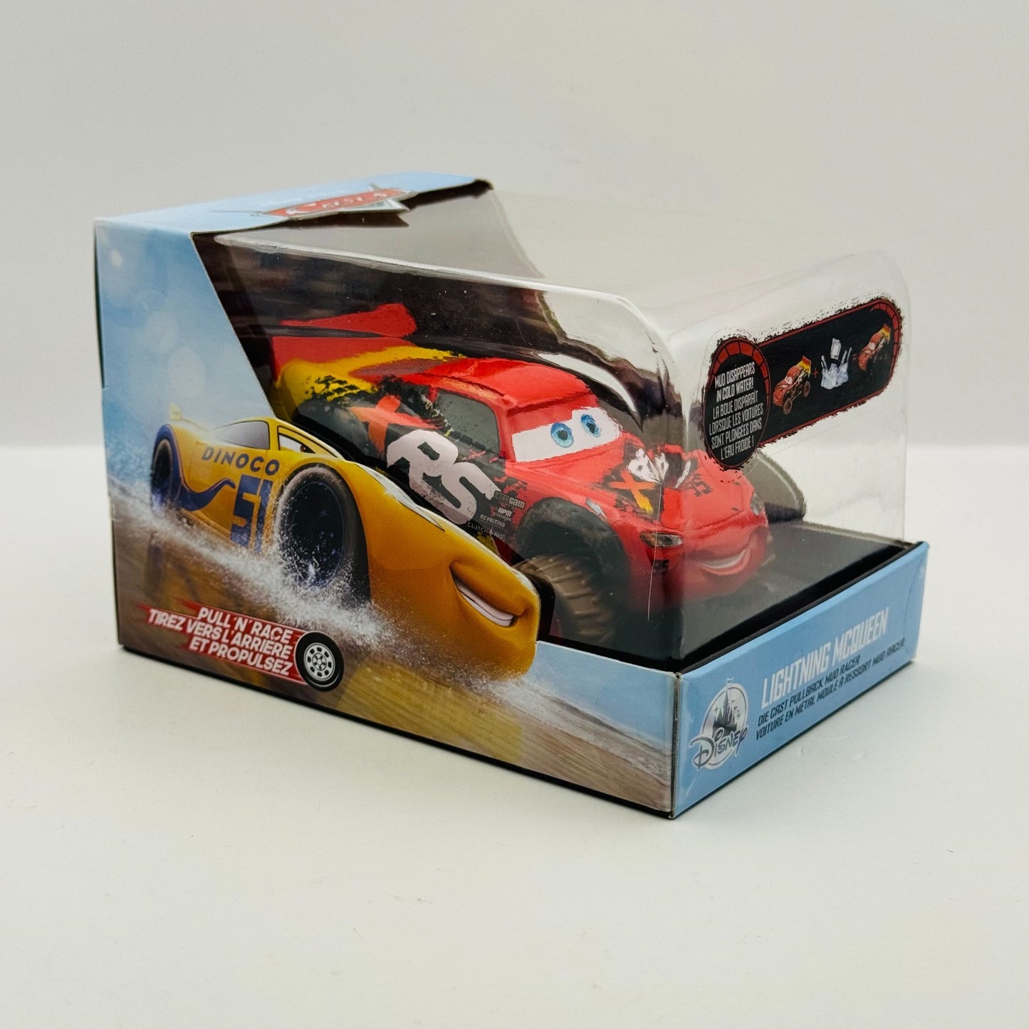 Disney Pixar Cars - XRS MUD RACING MCQUEEN Disney Store - 1:43 Diecast