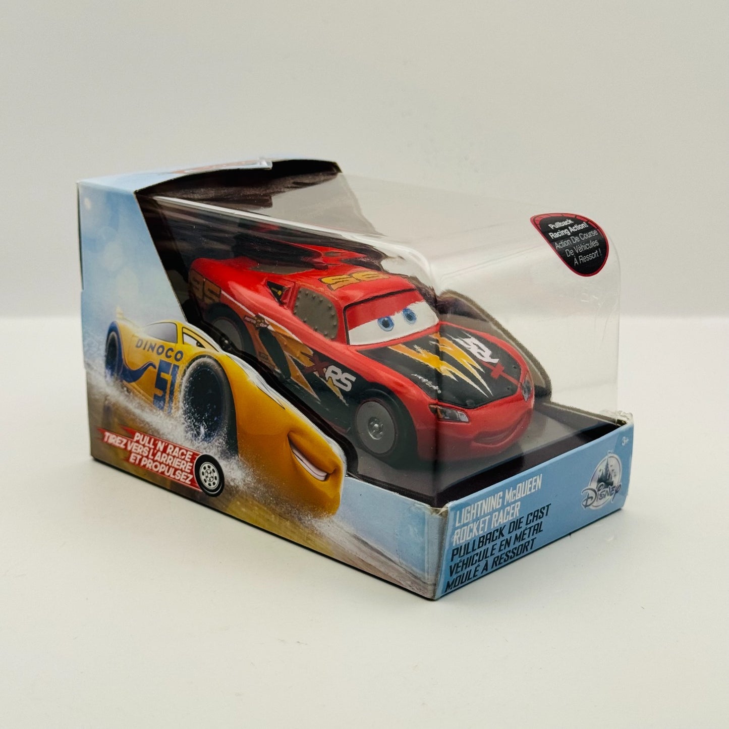 Disney Pixar Cars - XRS ROCKET RACING MCQUEEN Disney Store - 1:43 Diecast