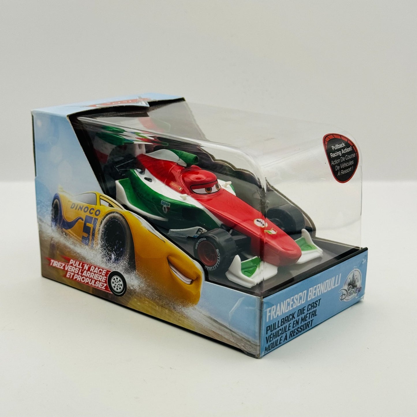 Disney Pixar Cars - FRANCESCO BERNOULLI WGP Disney Store - 1:43 Diecast