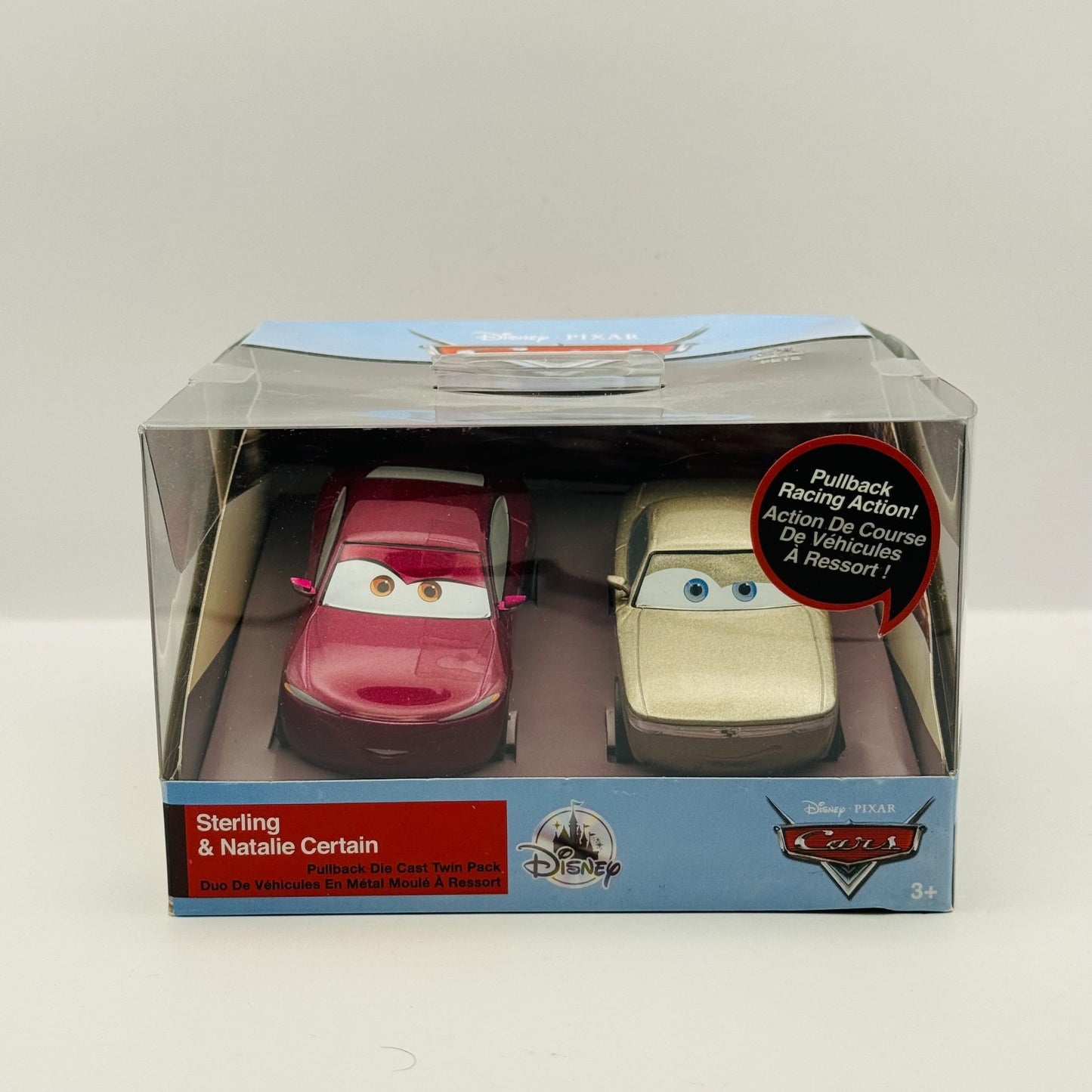 Disney Pixar Cars - NATALIE CERTAIN & STERLING Disney Store - 1:43 Diecast