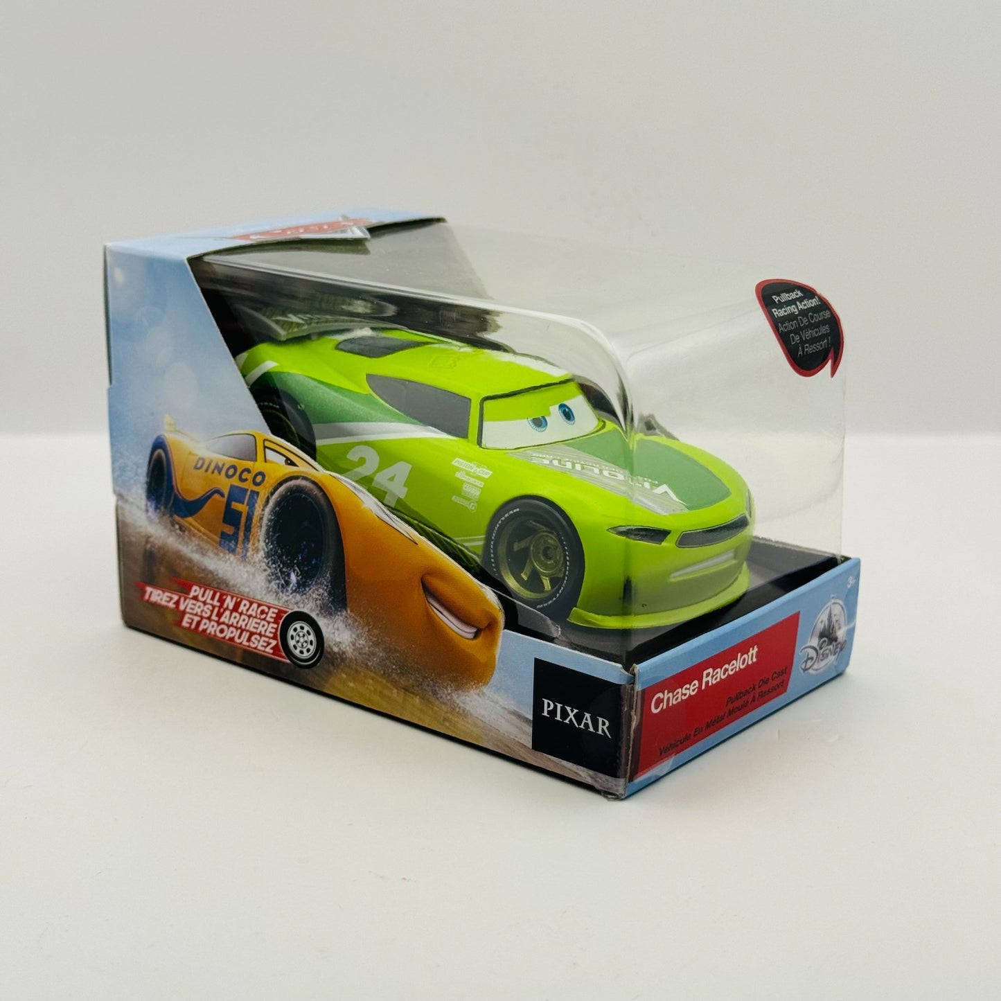 Disney Pixar Cars - CHASE RACELOTT VITOLINE Disney Store - 1:43 Diecast