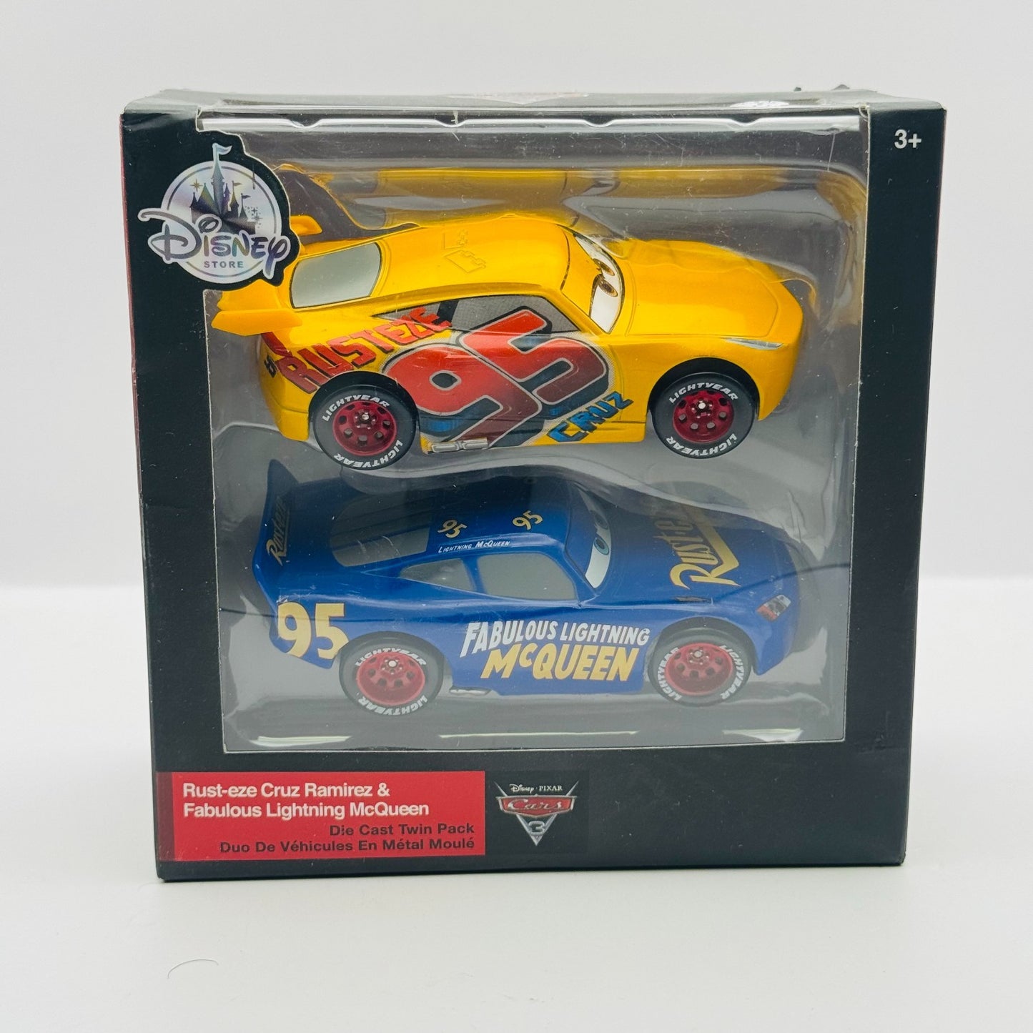 Disney Pixar Cars - RUSTEZE CRUZ & FABULOUS MCQUEEN Disney Store - 1:43 Diecast