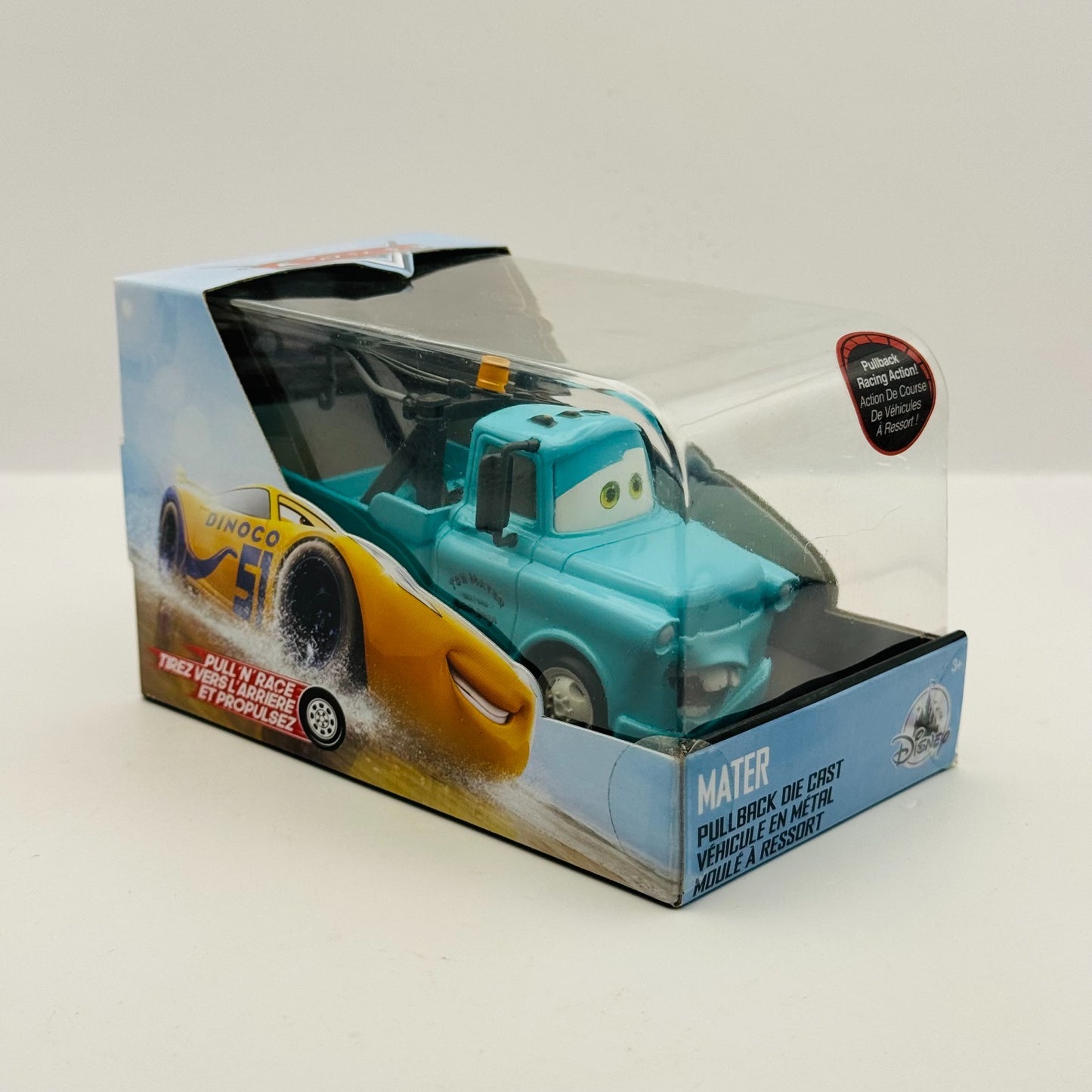 Disney Pixar Cars - BRAND NEW MATER WITH HOOD CHASER Disney Store - 1:43 Diecast