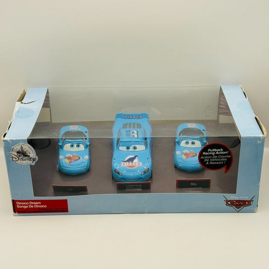 Disney Pixar Cars - DINOCO DREAM MCQUEEN MIA & TIA Disney Store - 1:43 Diecast