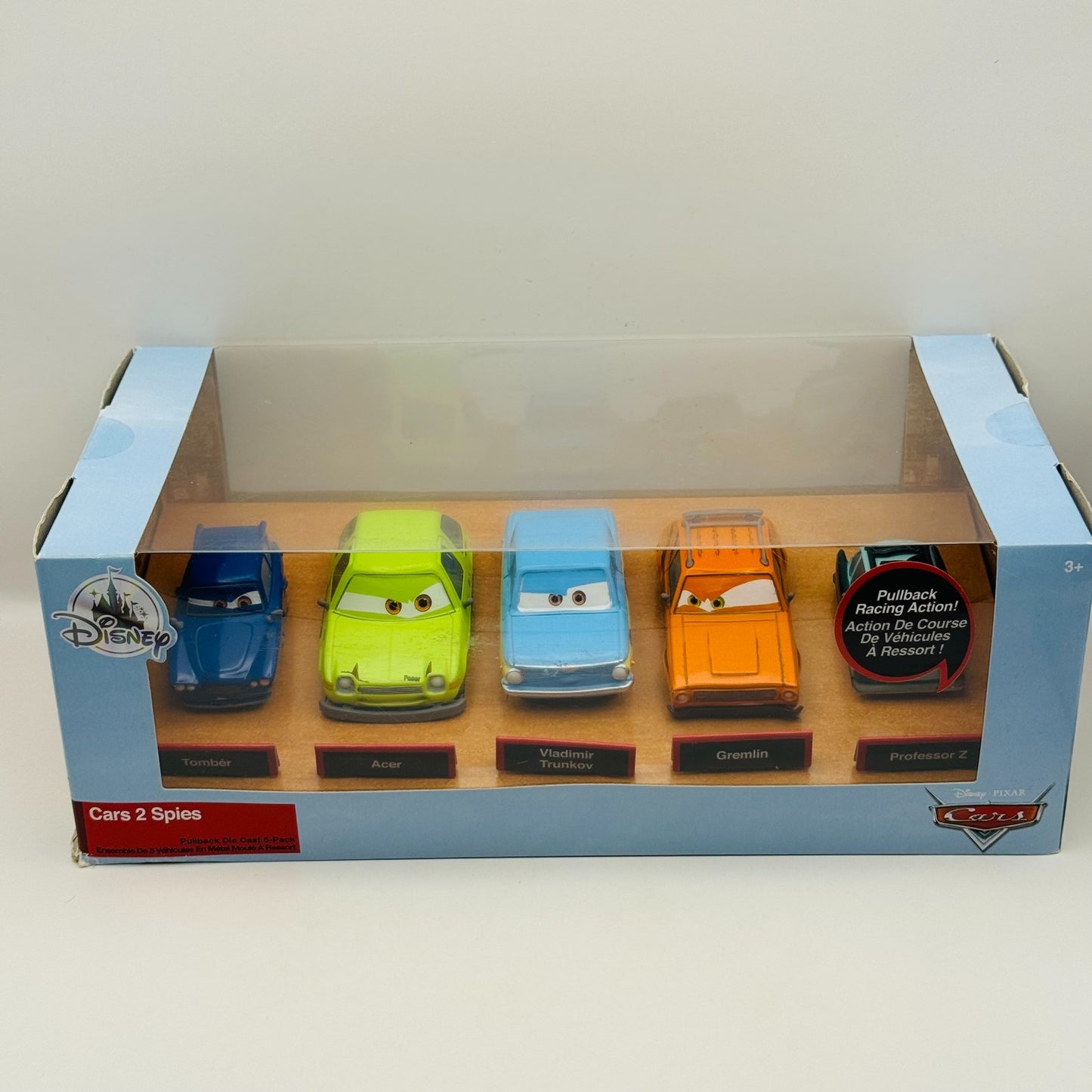 Disney Pixar Cars - CARS 2 SPIES PROFESSOR Z TOMBER Disney Store - 1:43 Diecast