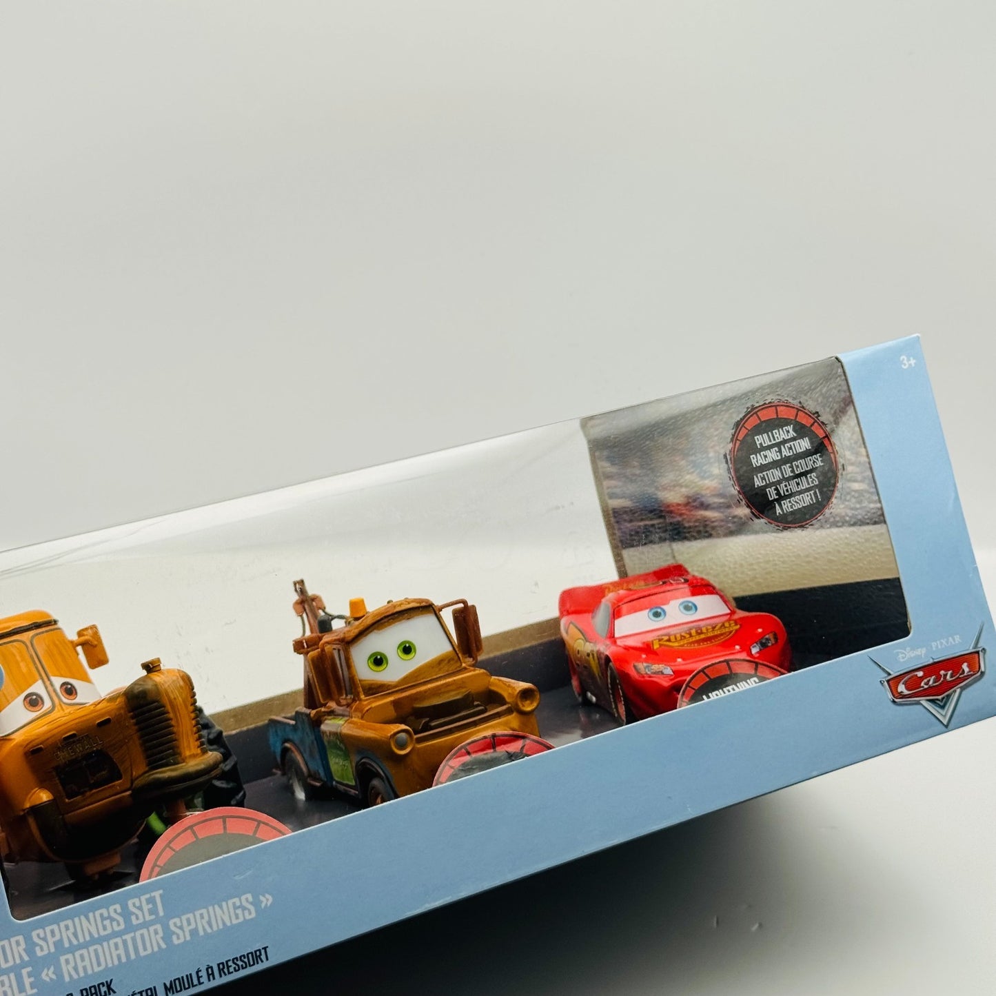 Disney Pixar Cars - MATER & TRACTOR *NO EXHAUST* SET Disney Store - 1:43 Diecast