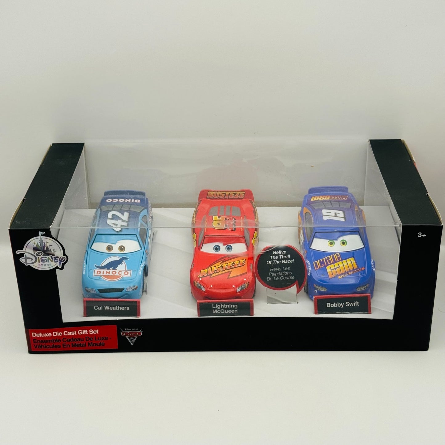 Disney Pixar Cars - BOBBY SWIFT CAL WEATHERS 3PK SET Disney Store - 1:43 Diecast