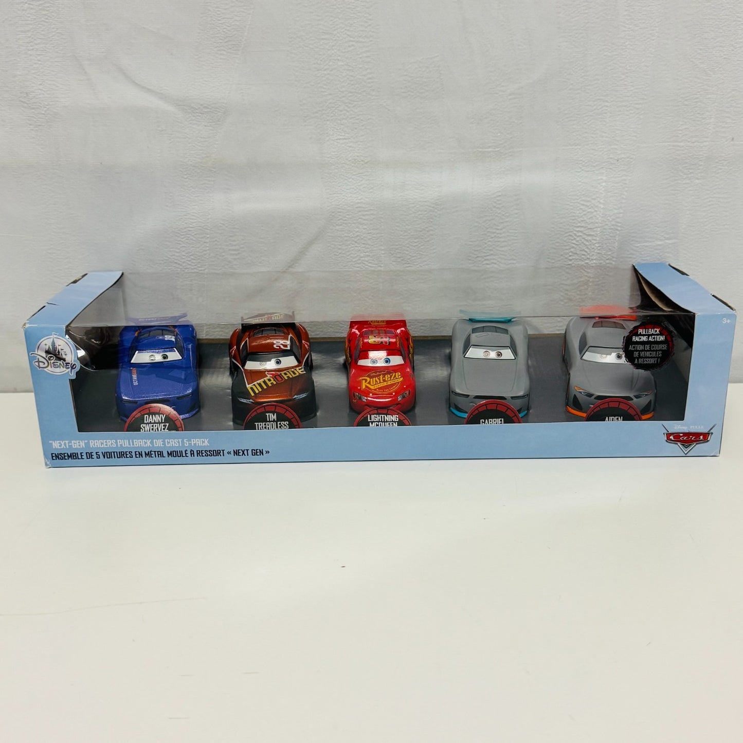 Disney Pixar Cars - NEXT GEN 5PK GABRIEL AIDEN DANNY Disney Store - 1:43 Diecast