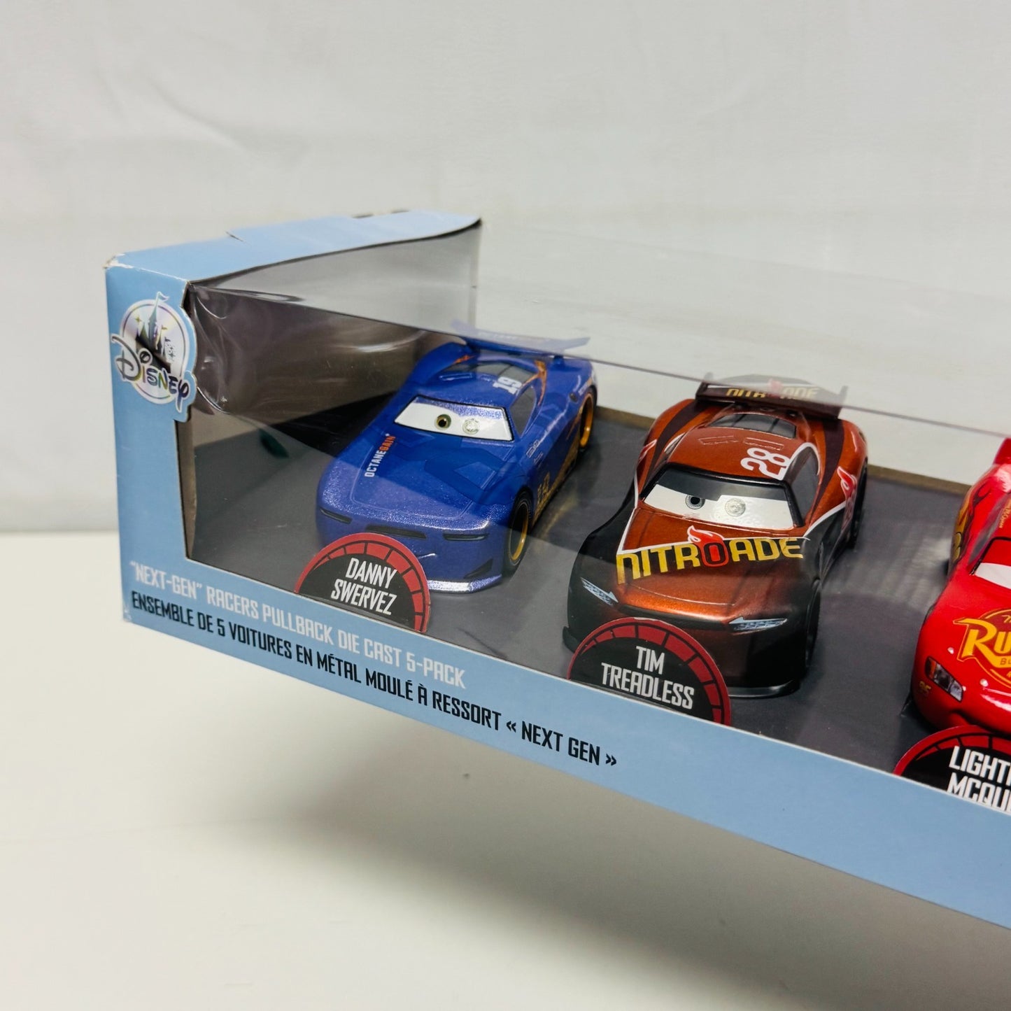 Disney Pixar Cars - NEXT GEN 5PK GABRIEL AIDEN DANNY Disney Store - 1:43 Diecast
