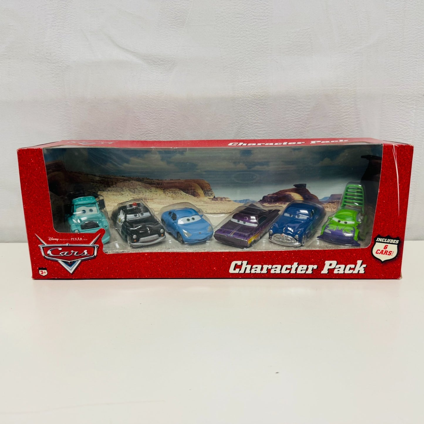 Disney Pixar Cars CHARACTER PACK ROLLIN BOWLIN MATER Desert Series 1:55 Diecast