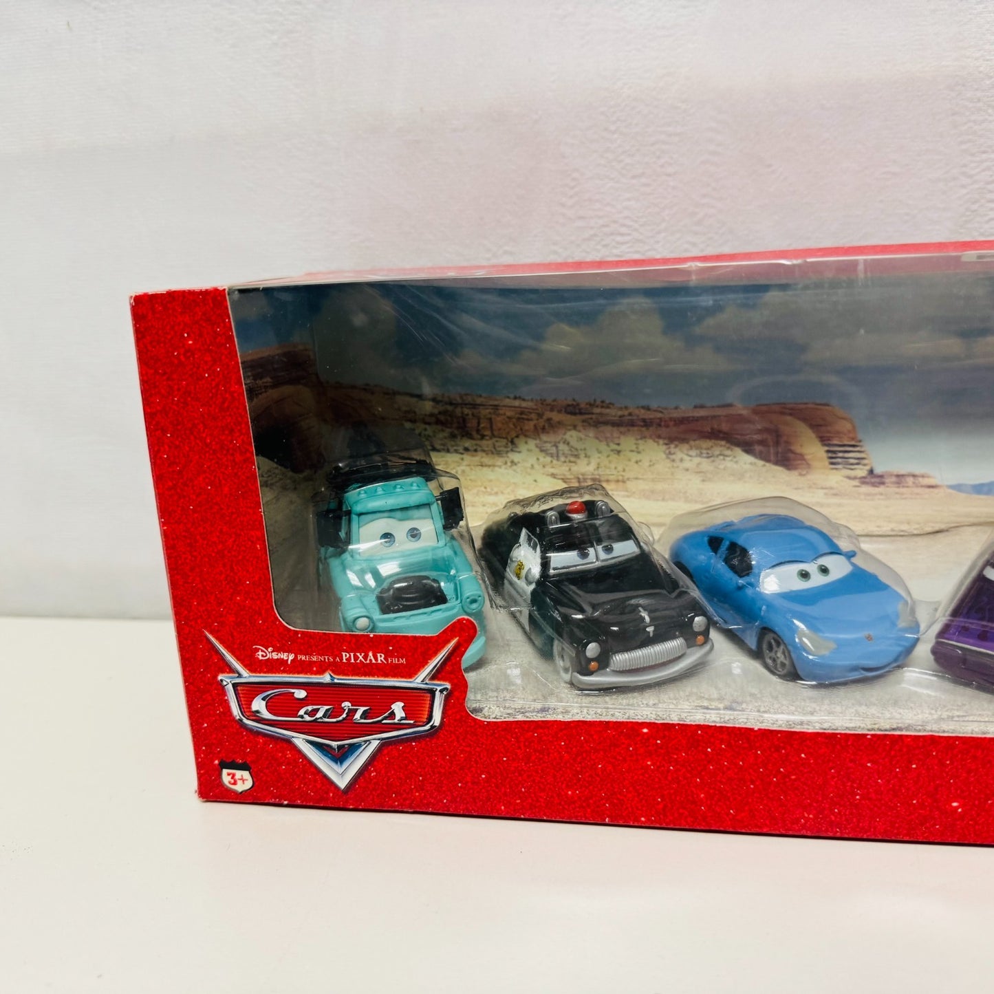 Disney Pixar Cars CHARACTER PACK ROLLIN BOWLIN MATER Desert Series 1:55 Diecast
