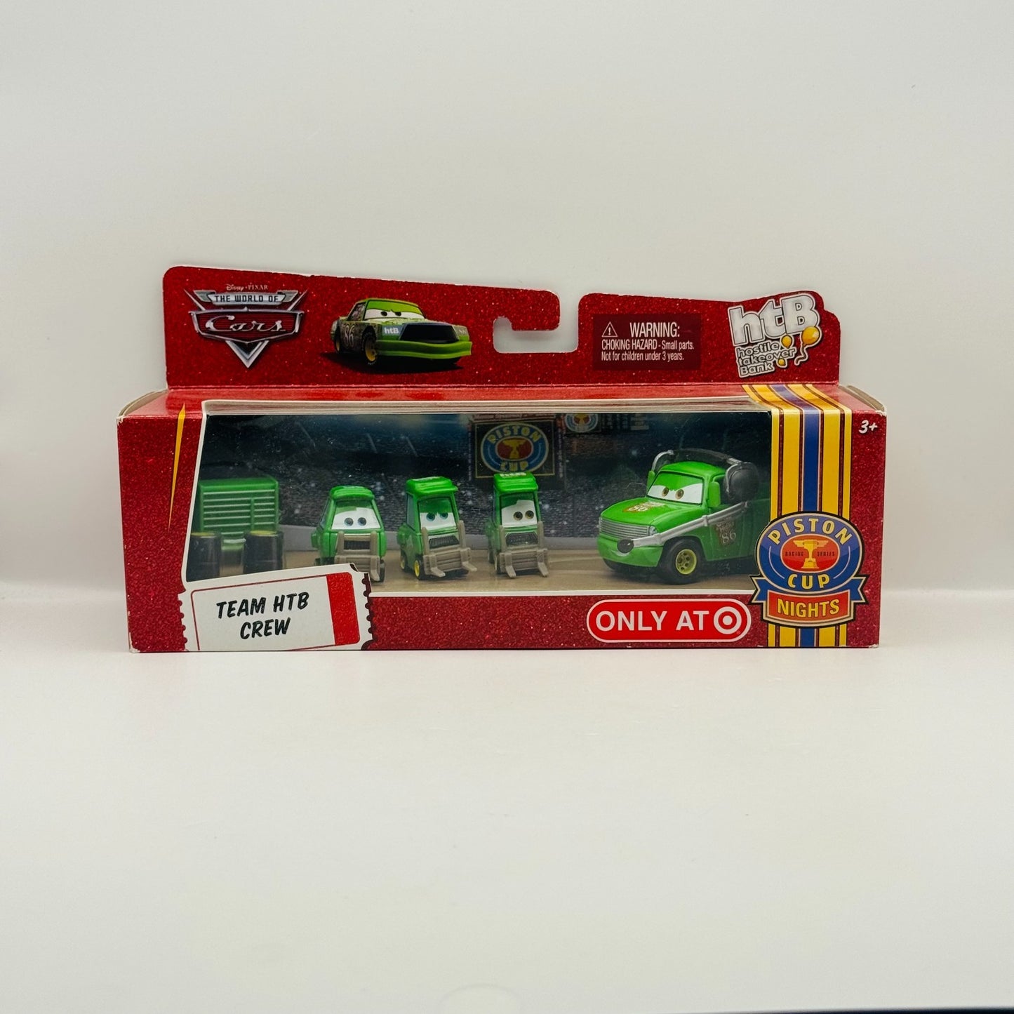 Disney Pixar Cars - CHICK HICKS TEAM HTB CREW CHIEF PITTYS PIT CREW 1:55 Diecast