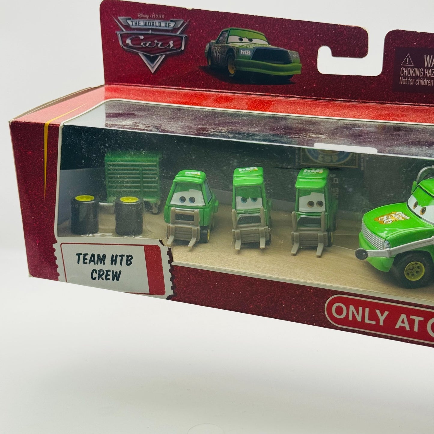 Disney Pixar Cars - CHICK HICKS TEAM HTB CREW CHIEF PITTYS PIT CREW 1:55 Diecast