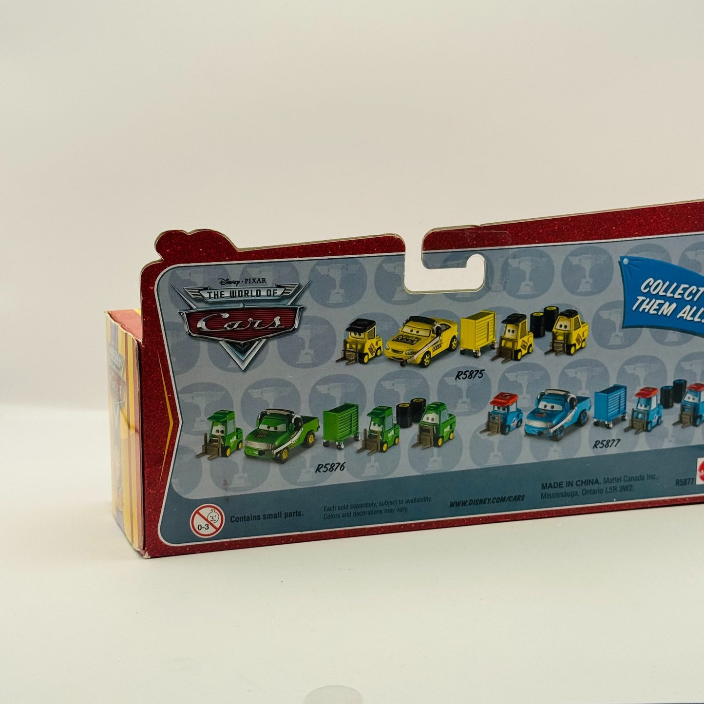 Disney Pixar Cars - TEAM DINOCO CREW CHIEF & 3 PITTYS PIT CREW SET -1:55 Diecast