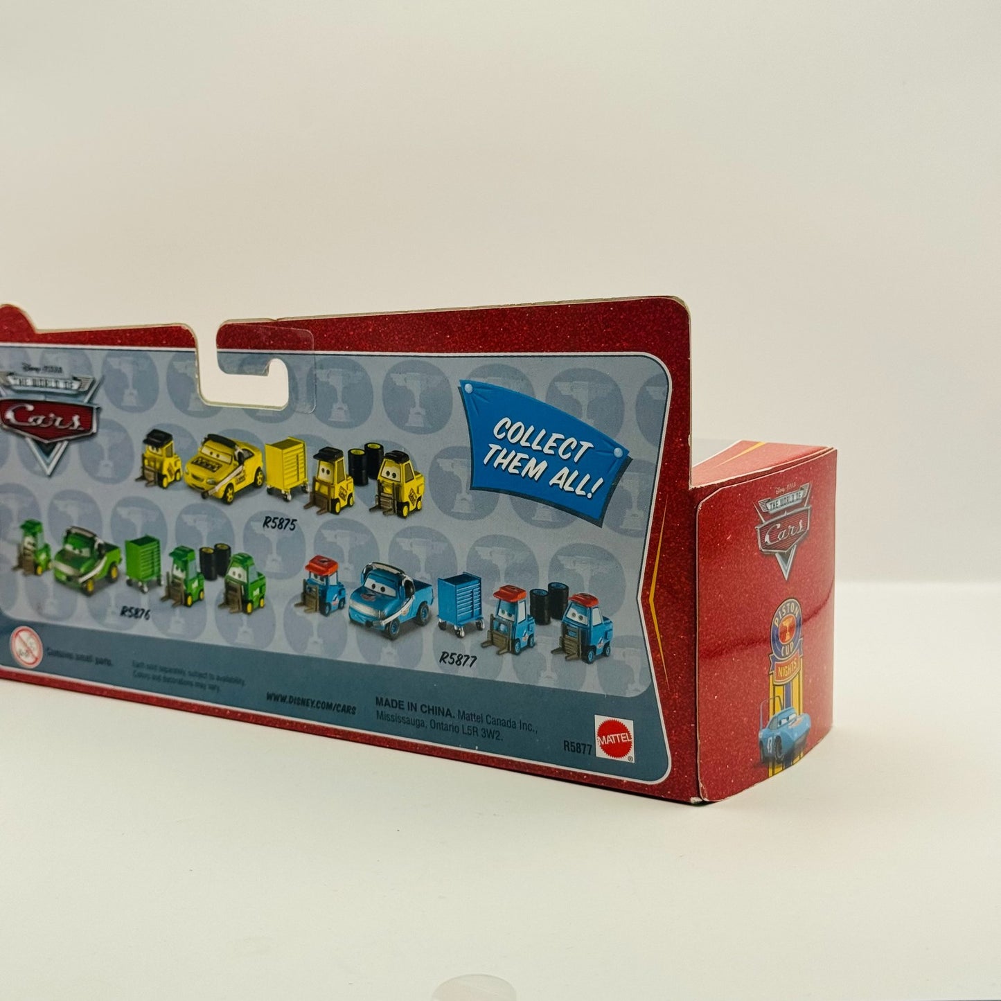 Disney Pixar Cars - TEAM DINOCO CREW CHIEF & 3 PITTYS PIT CREW SET -1:55 Diecast