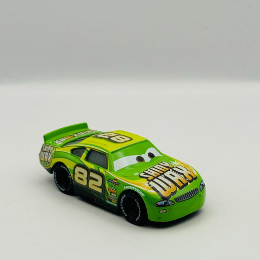 Disney Pixar Cars - DARREN LEADFOOT SHINY WAX Veteran Racer 2017 - 1:55 Diecast