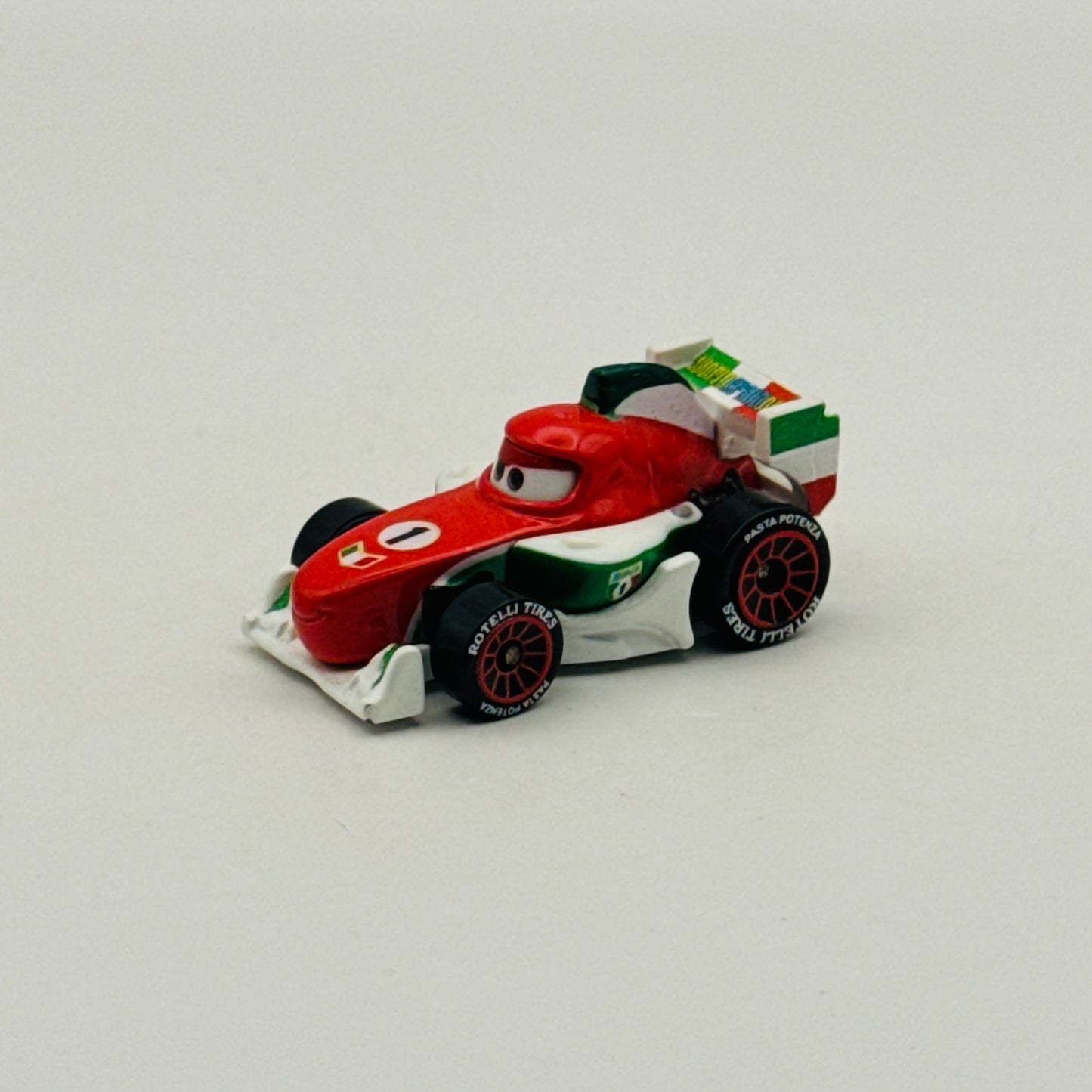 Disney Pixar Cars - Mini Racers FRANCESCO BERNOULLI *Touched Up* - Diecast