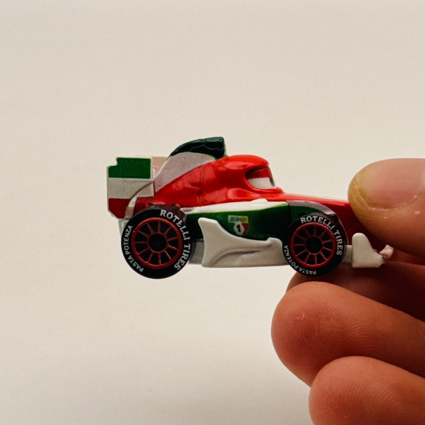 Disney Pixar Cars - Mini Racers FRANCESCO BERNOULLI *Touched Up* - Diecast