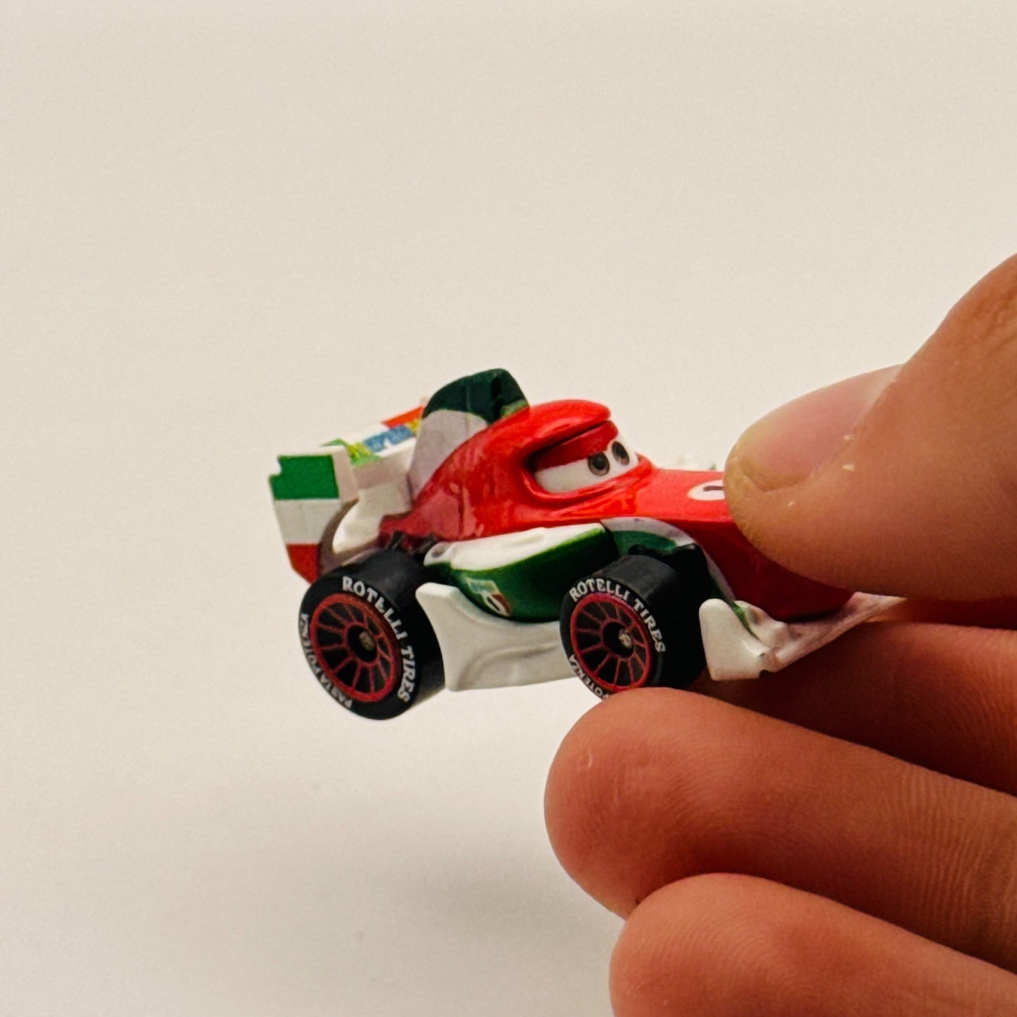 Disney Pixar Cars - Mini Racers FRANCESCO BERNOULLI *Touched Up* - Diecast
