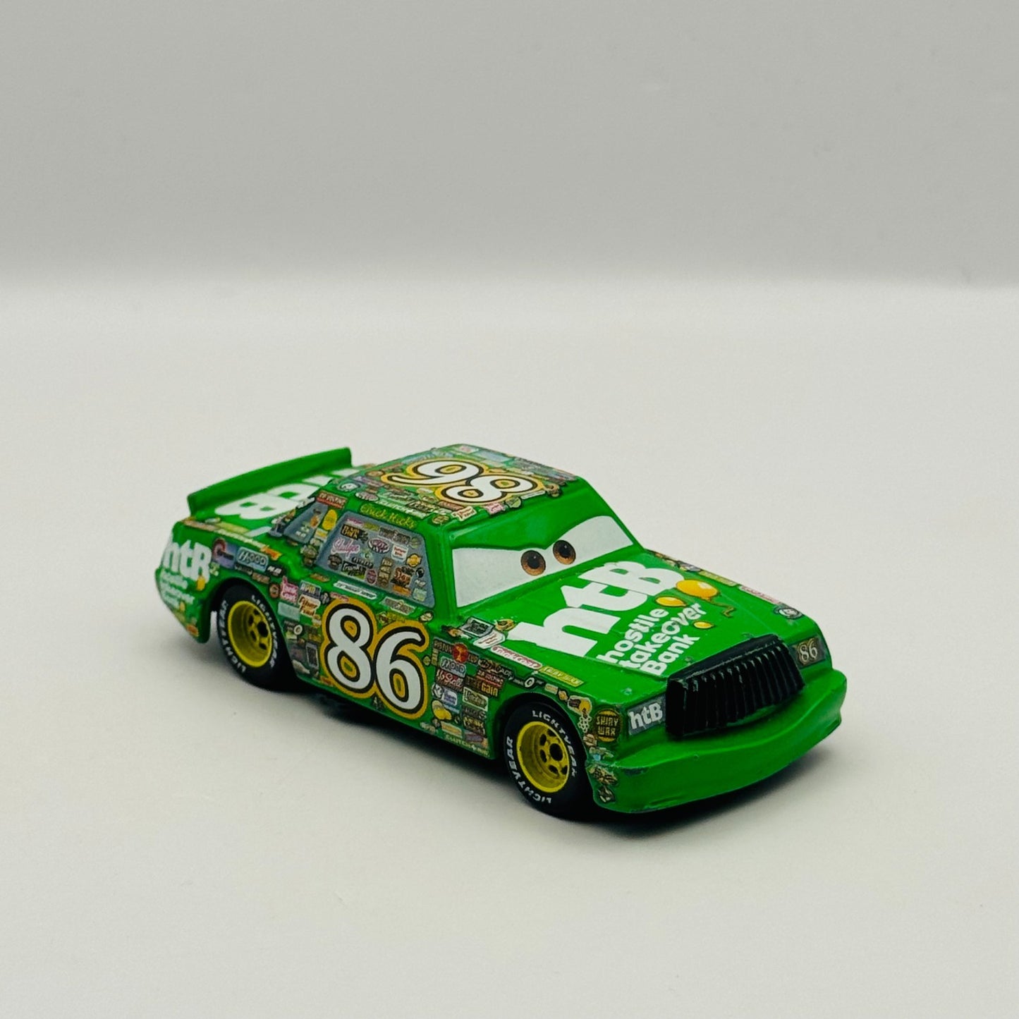 Disney Pixar Cars - CHICK HICKS HTB Piston Cup - 1:55 Diecast