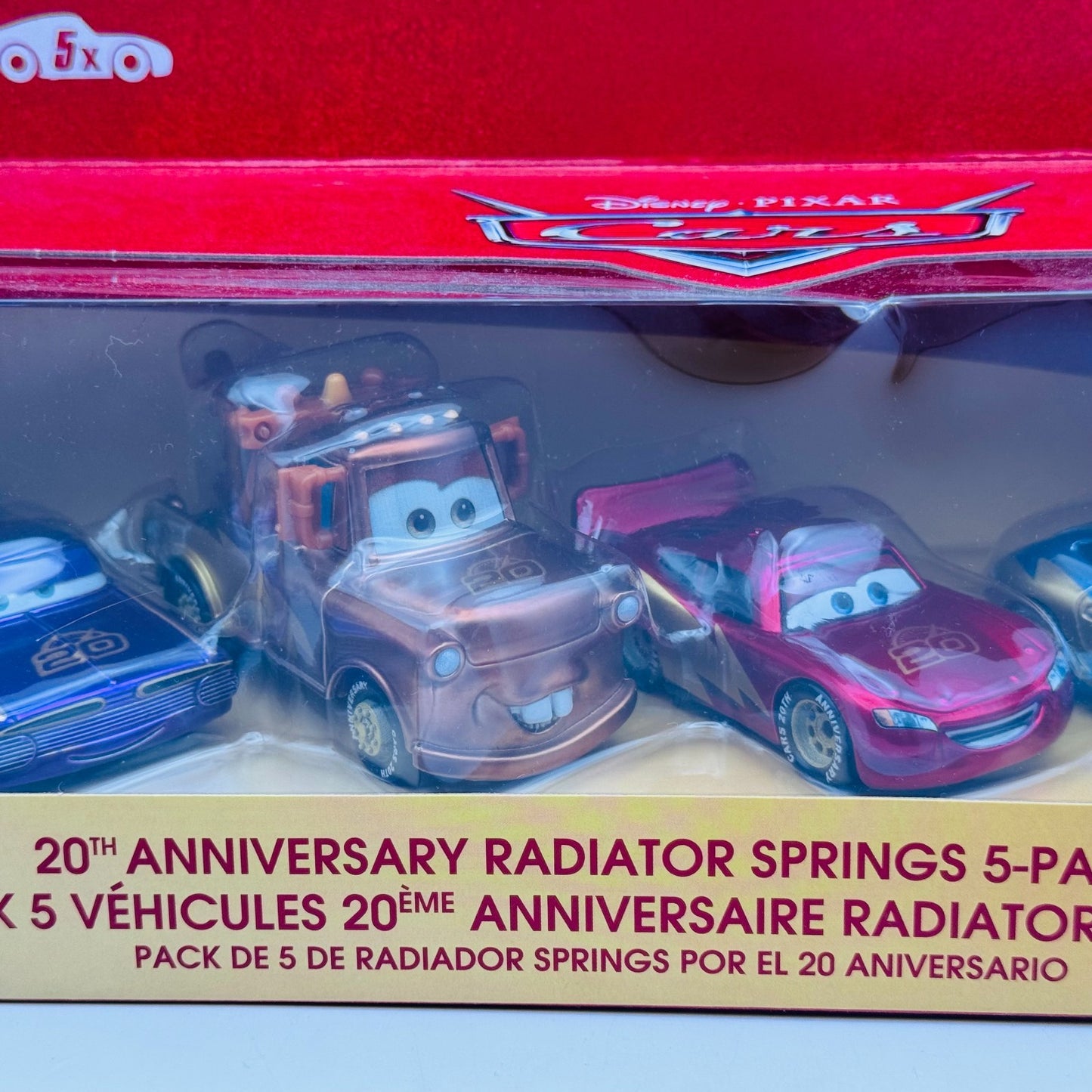 Disney Pixar Cars - 20TH ANNIVERSARY RADIATOR SPRINGS 5-PACK 2026 - 1:55 Diecast