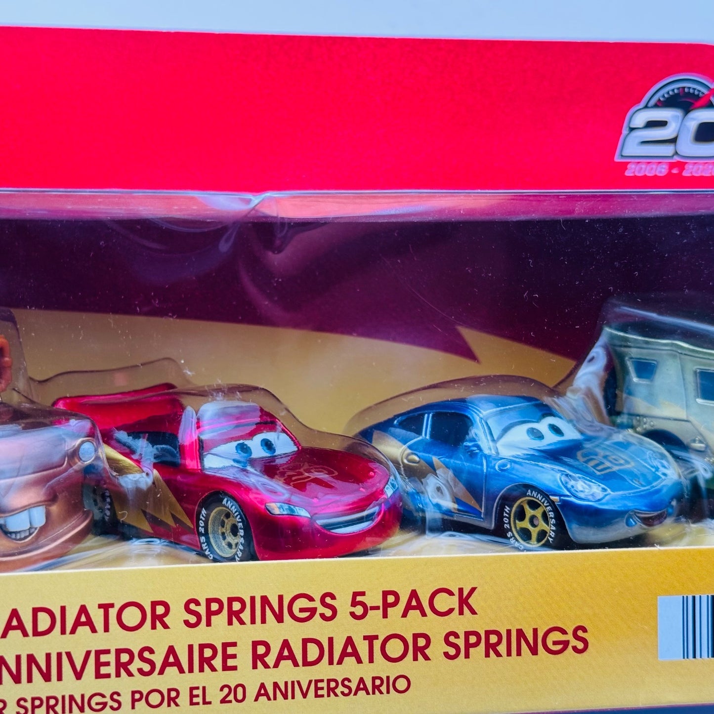 Disney Pixar Cars - 20TH ANNIVERSARY RADIATOR SPRINGS 5-PACK 2026 - 1:55 Diecast