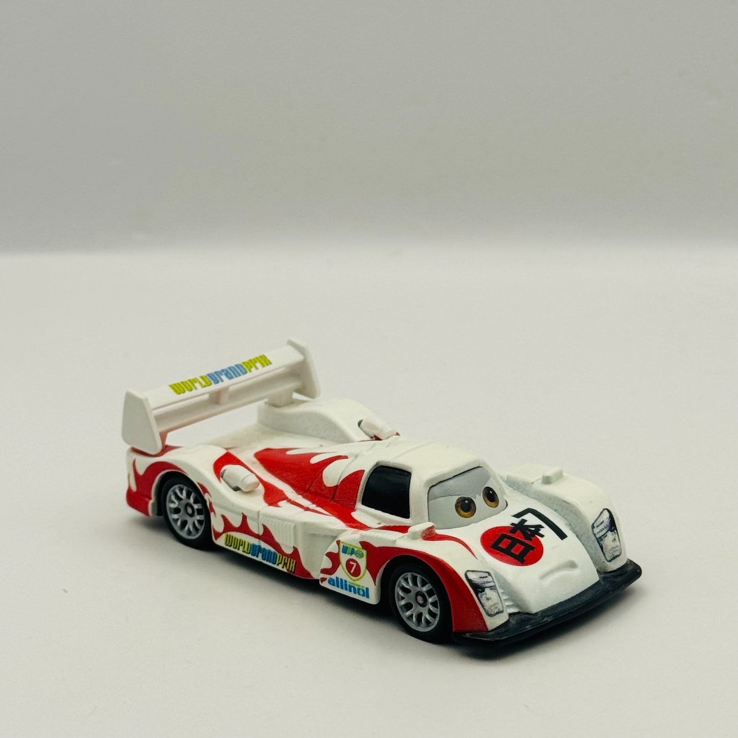 Disney Pixar Cars - SHU TODOROKI WGP Cars 2 2011 - 1:55 Diecast