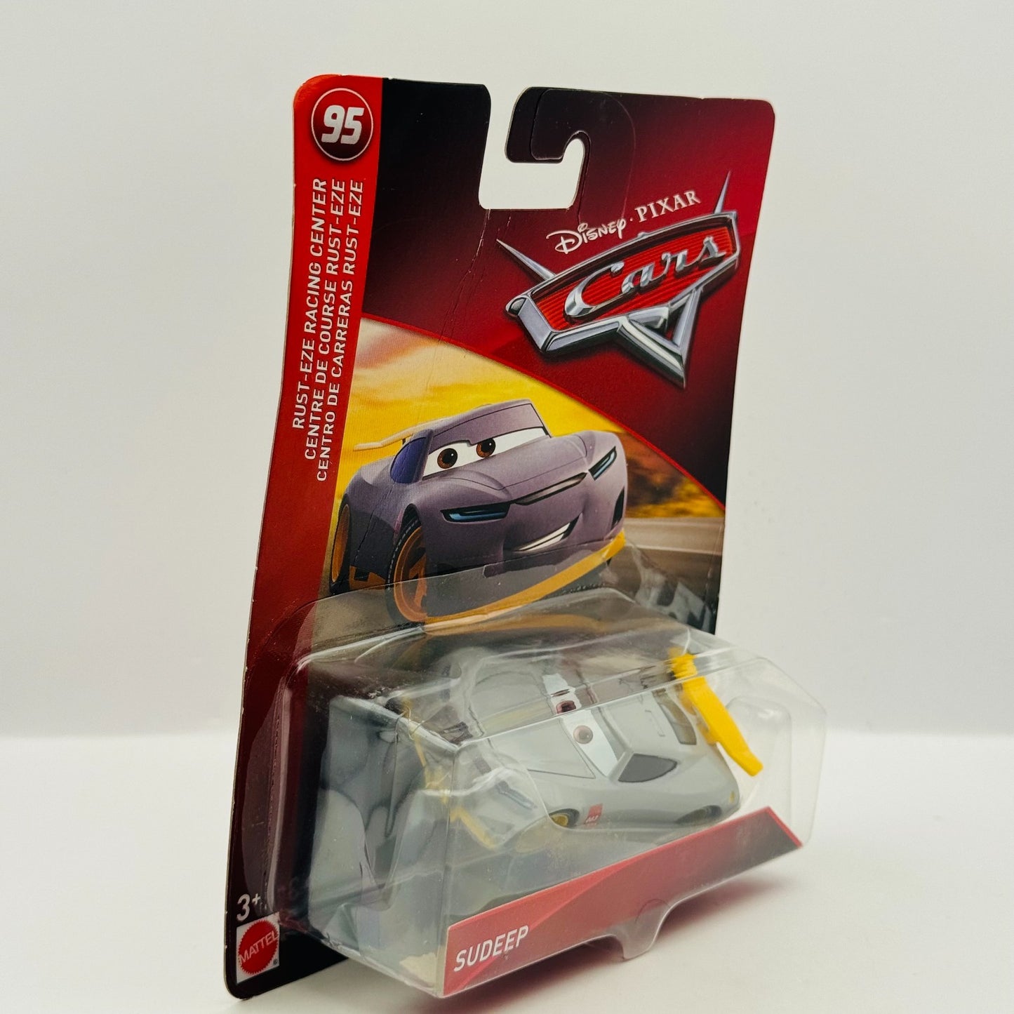 Disney Pixar Cars - SUDEEP Yellow Trainee #83 2018 - 1:55 Diecast