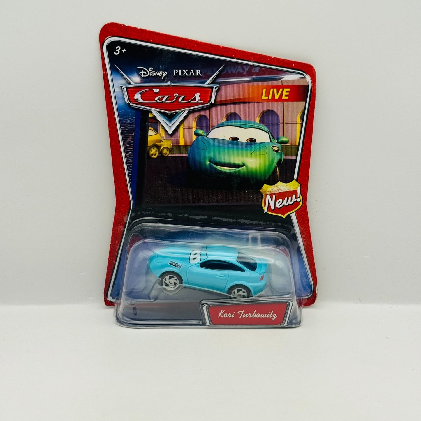 Disney Pixar Cars - KORI TURBOWITZ Supercharged 2007 - 1:55 Diecast