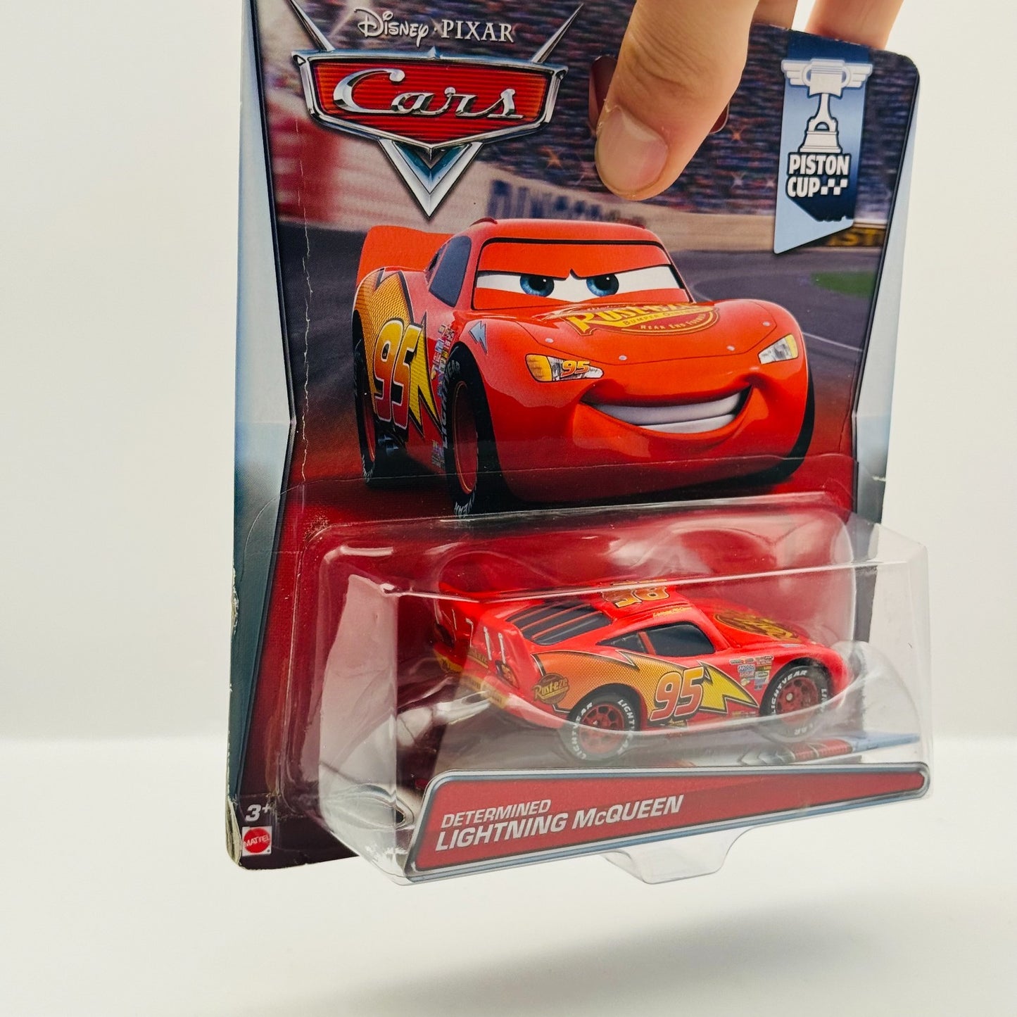 Disney Pixar Cars - DETERMINED LIGHTNING MCQUEEN Piston Cup 2015 - 1:55 Diecast