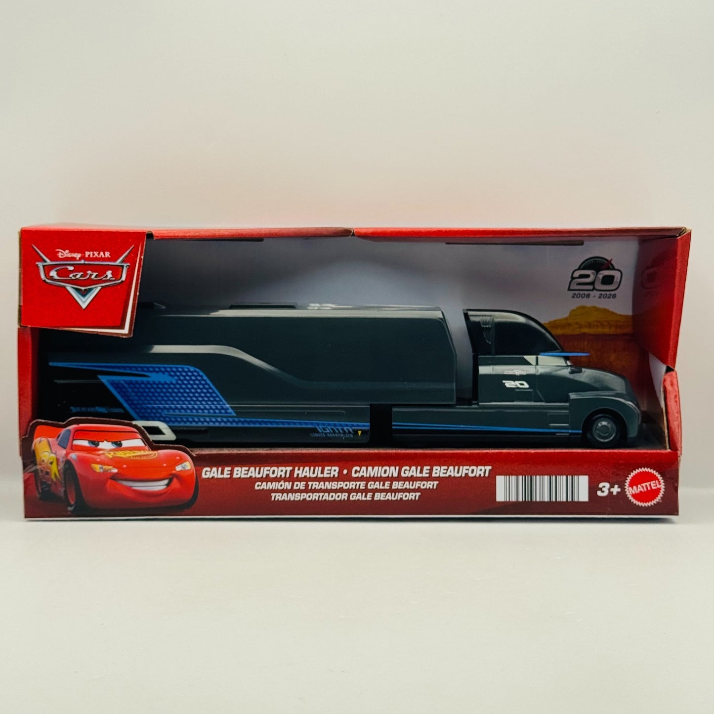 Disney Pixar Cars - GALE BEAUFORT JACKSON STORM'S HAULER Truck - 1:55 Diecast