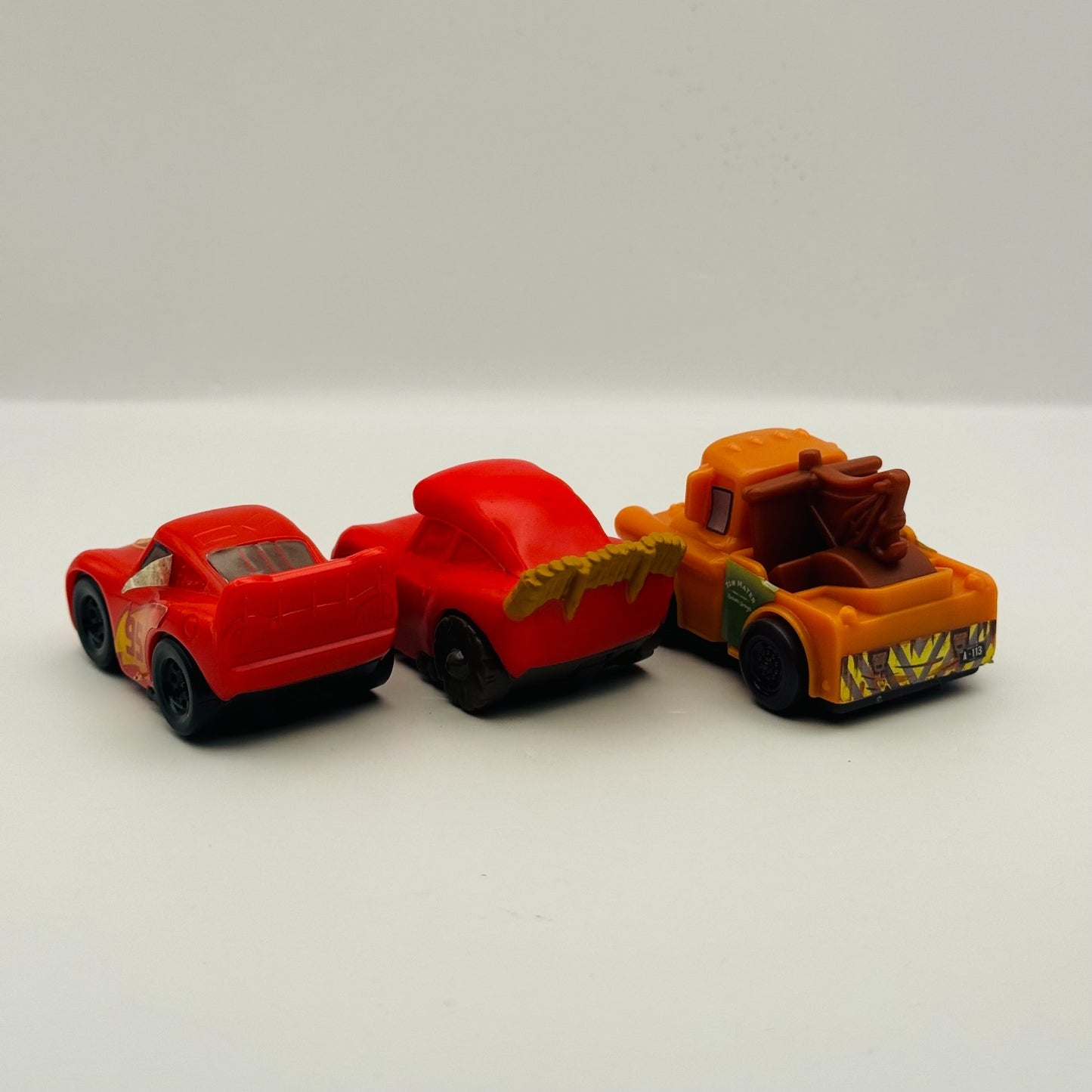 Disney Pixar Cars - McDonalds Happy Meal Toys -CARS ON THE ROAD MCQUEEN & MATER
