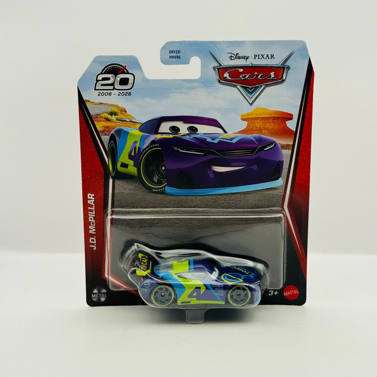 Disney Pixar Cars - J.D. MCPILLAR TOW CAP Next Gen 20TH 2026 - 1:55 Diecast