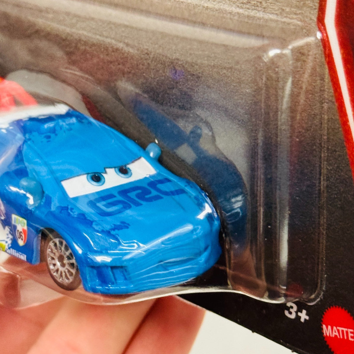 Disney Pixar Cars - RAOUL CAROULE ERROR MISSING DECALS 2026 - 1:55 Diecast
