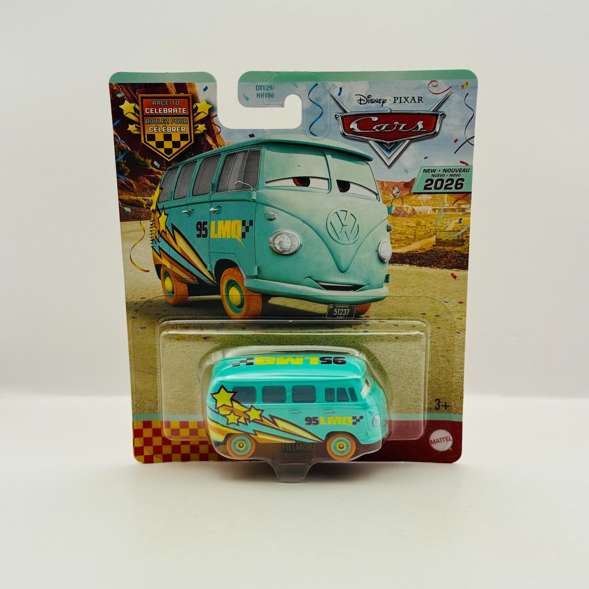 Disney Pixar Cars - RACE TO CELEBRATE FILLMORE 20TH 2026 - 1:55 Diecast