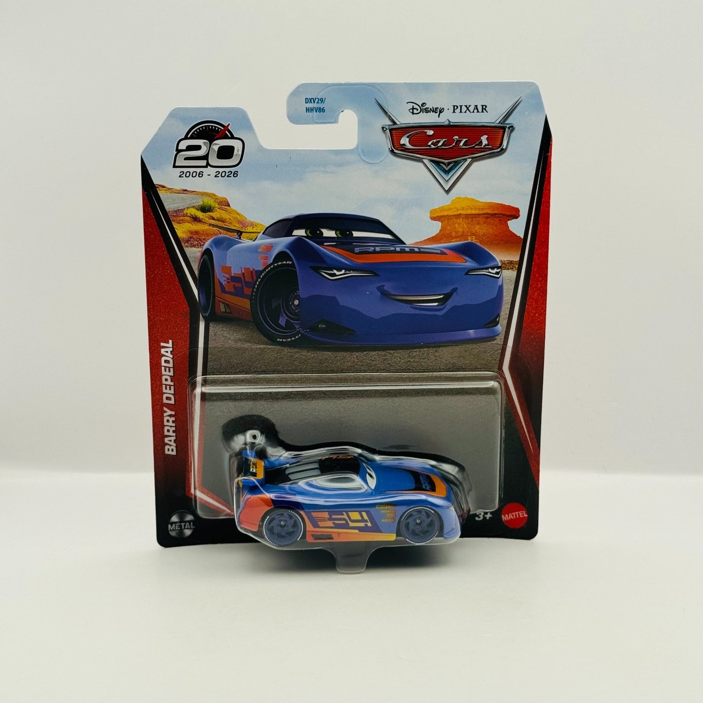 Disney Pixar Cars - BARRY DEPEDAL RPM Next Gen 20TH 2026 - 1:55 Diecast