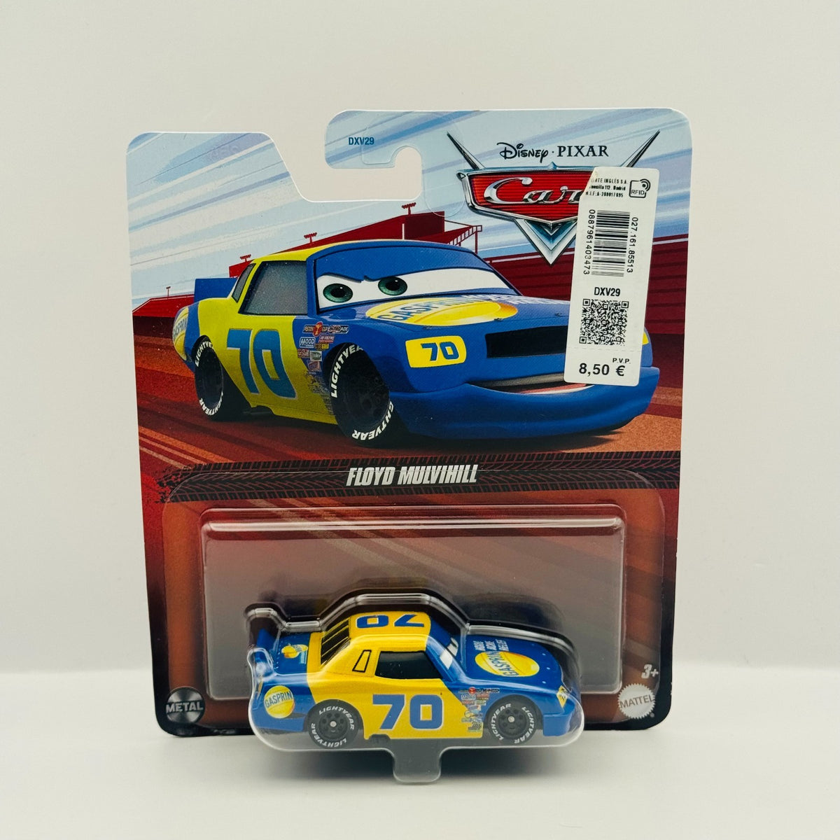 Disney Pixar Cars - GASPRIN FLOYD MULVIHILL Piston Cup 2025 - 1:55 Diecast