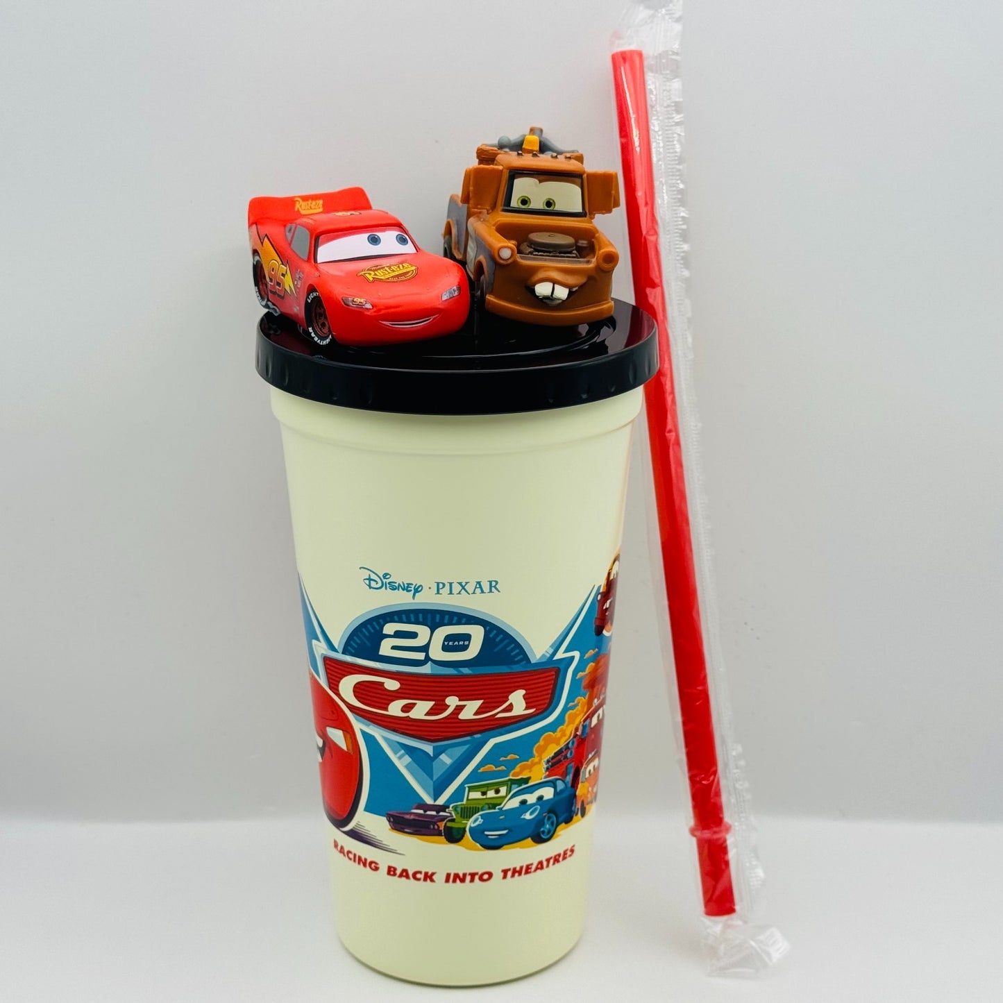 Disney Pixar Cars - MATER & MCQUEEN CUP Theatre Exclusive - 20TH ANNIVERSARY