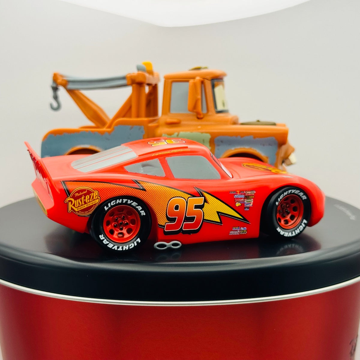 Disney Pixar Cars - MATER & MCQUEEN POPCORN BUCKET Exclusive - 20TH ANNIVERSARY
