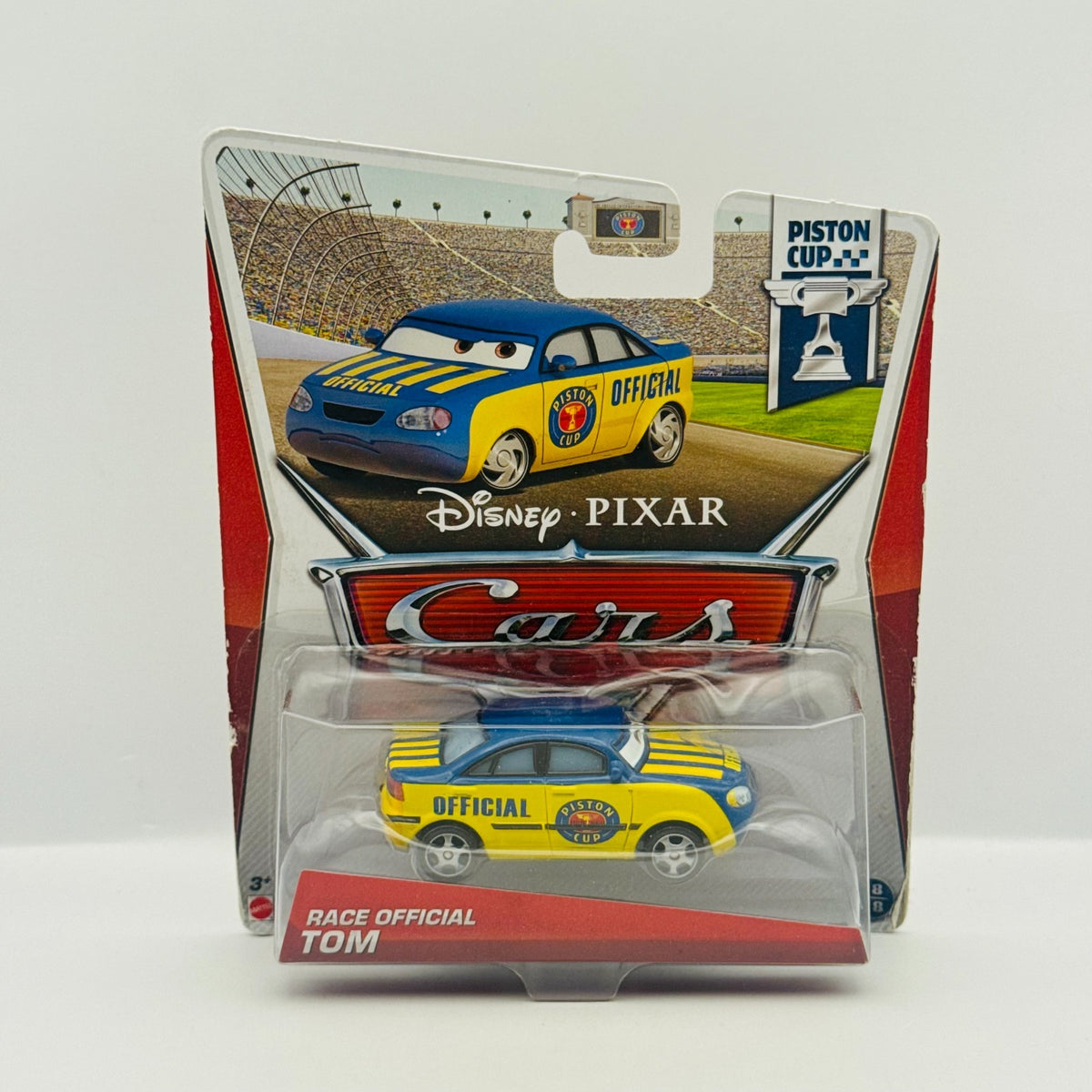 Disney Pixar Cars - RACE OFFICIAL TOM Piston Cup 2013 - 1:55 Diecast