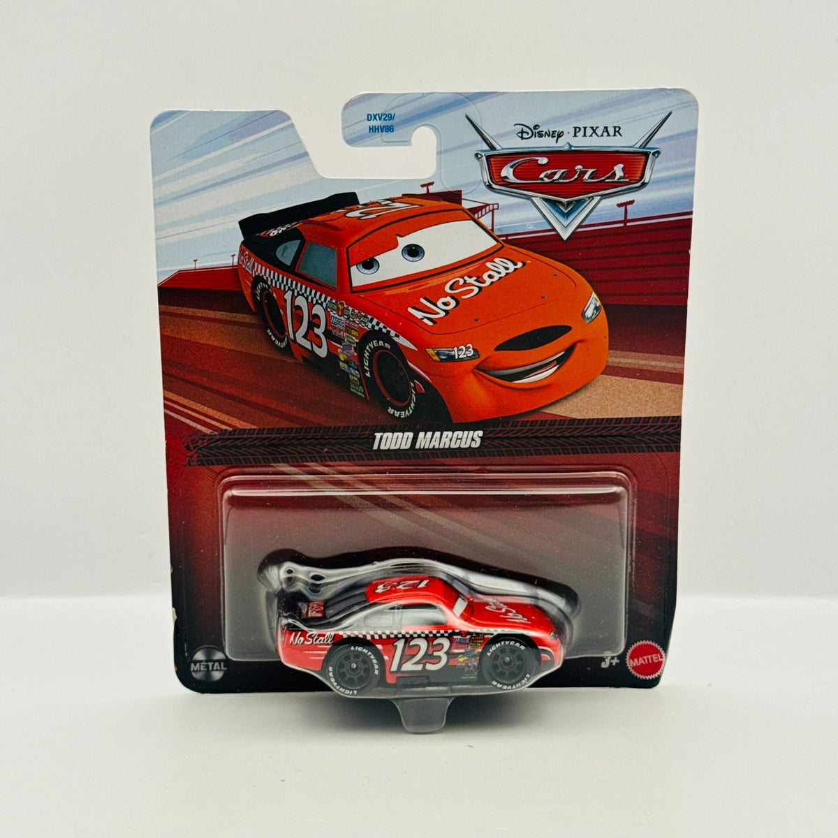 Disney Pixar Cars - NO STALL TODD MARCUS Piston Cup 2024 - 1:55 Diecast